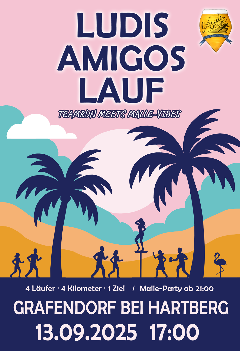 Ludis Amigos Lauf Plakat